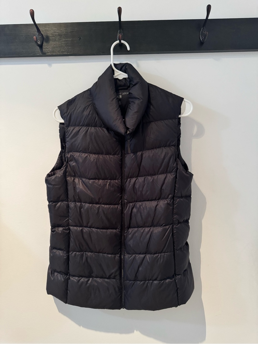 Uniqlo Black Quilted Down Vest
